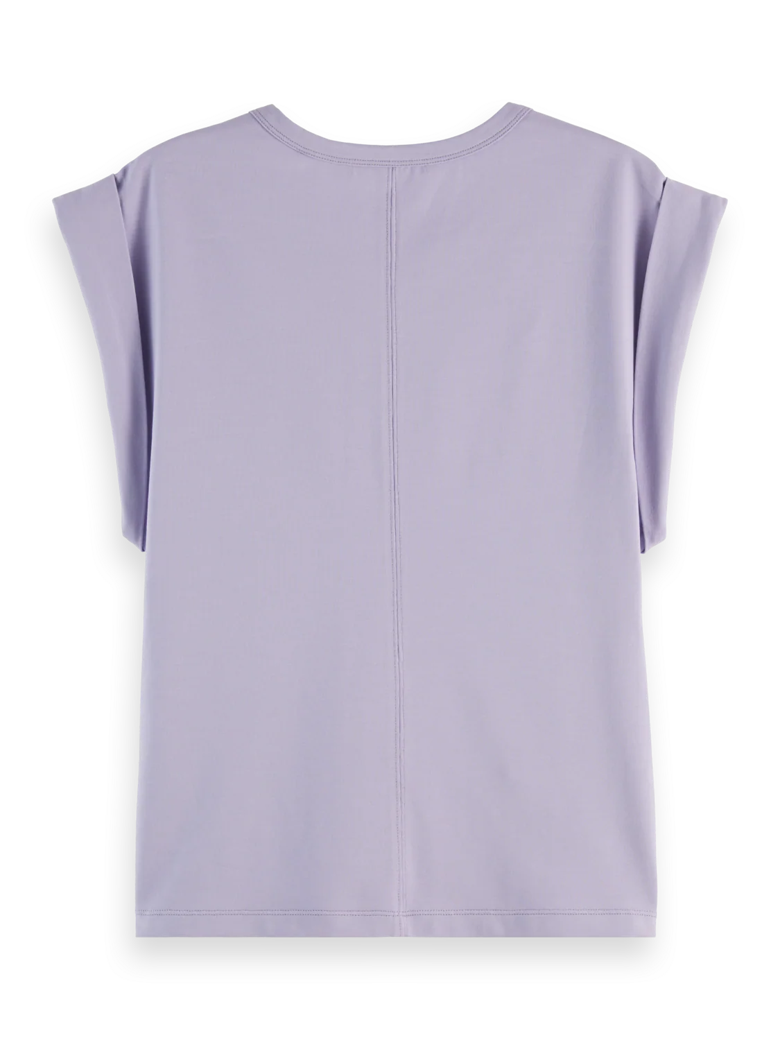 Fitted rolled-up sleeve T-shirt - Image 11