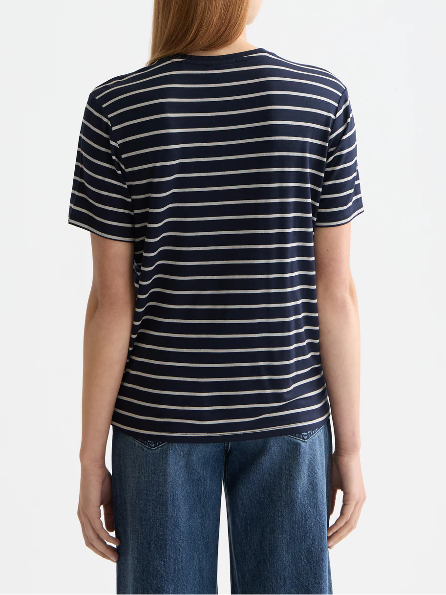 Striped regular T-shirt - Image 4