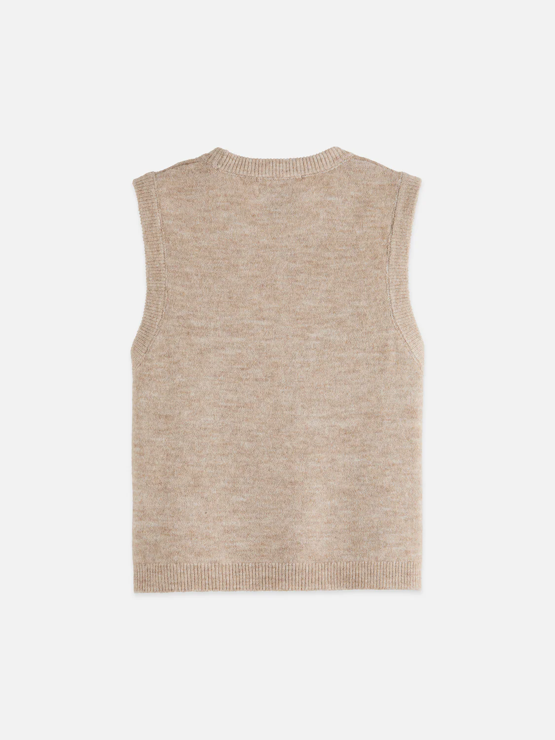 Embroidered crew neck knitted tank - Image 7