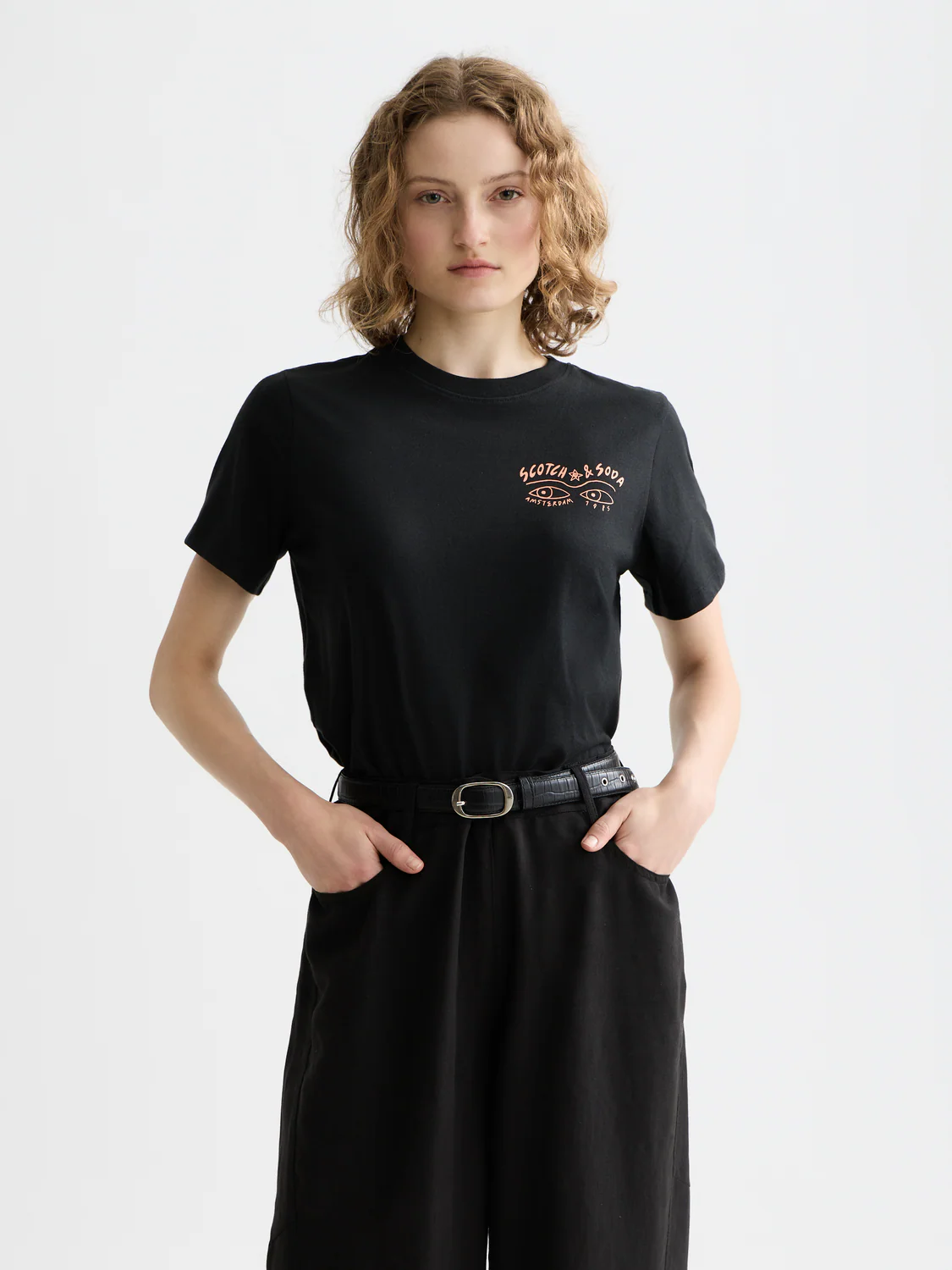 logo artwork T-shirt