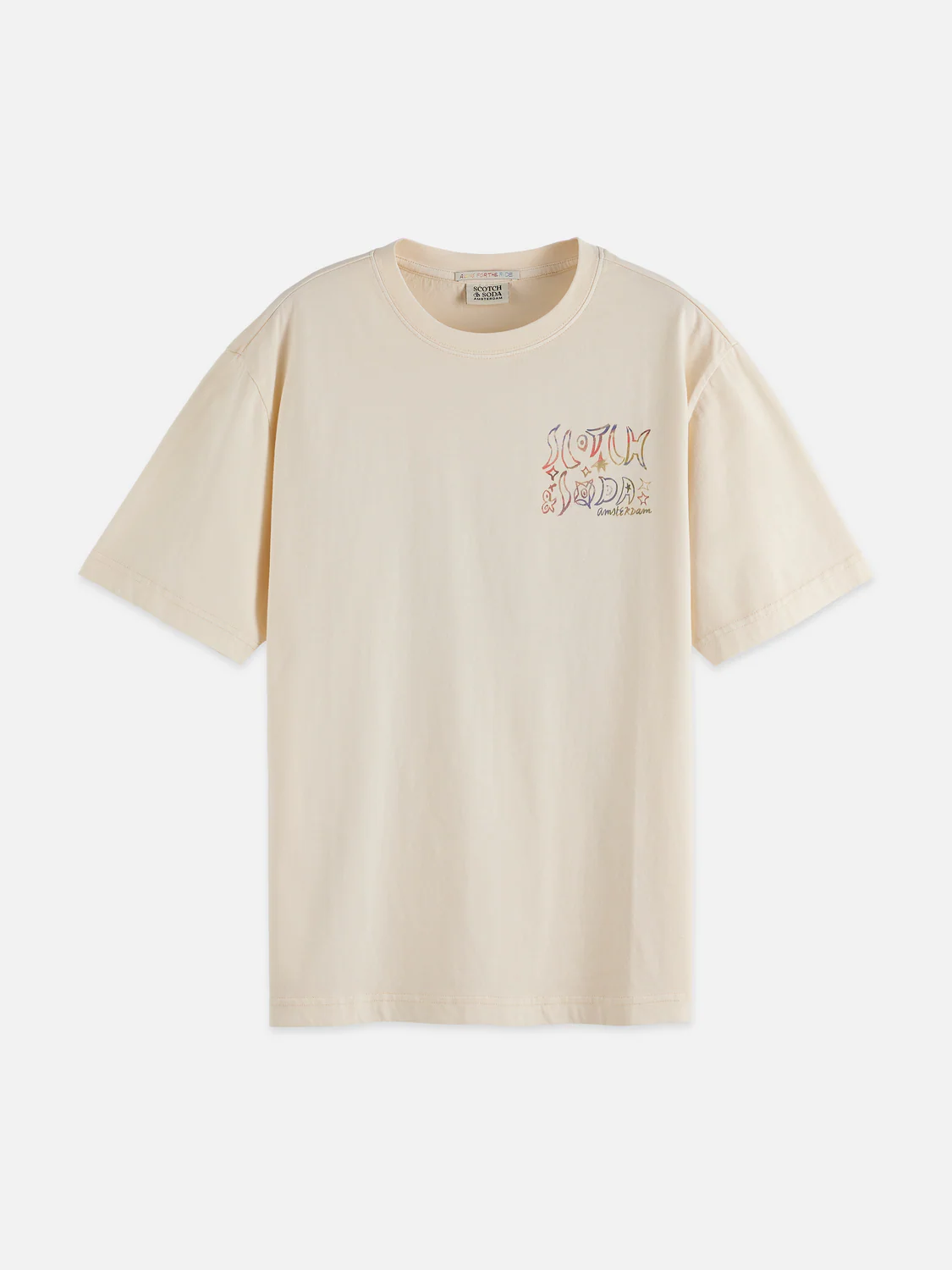 Washed artwork loose T-shirt - Image 5