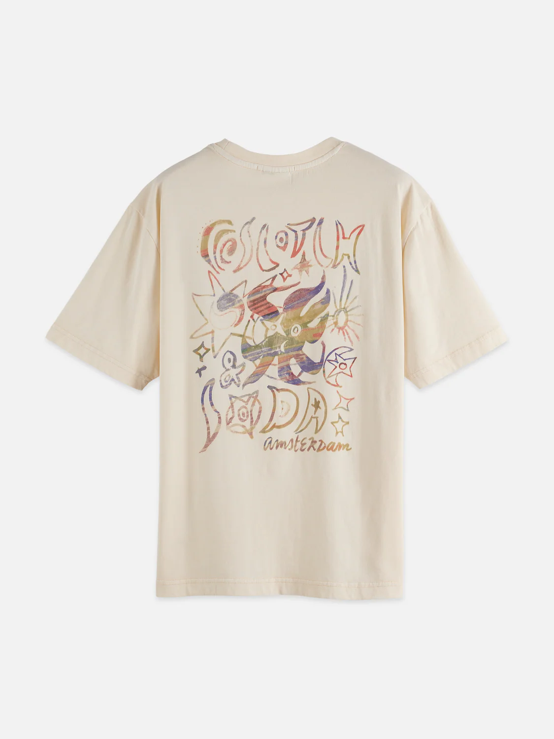 Washed artwork loose T-shirt - Image 6