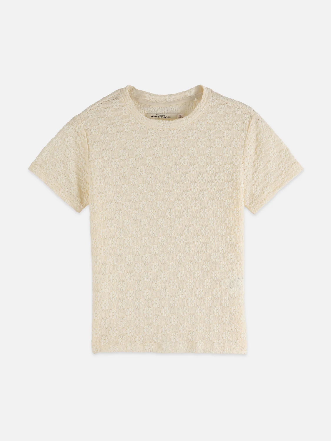Open structure slim T-shirt - Image 5