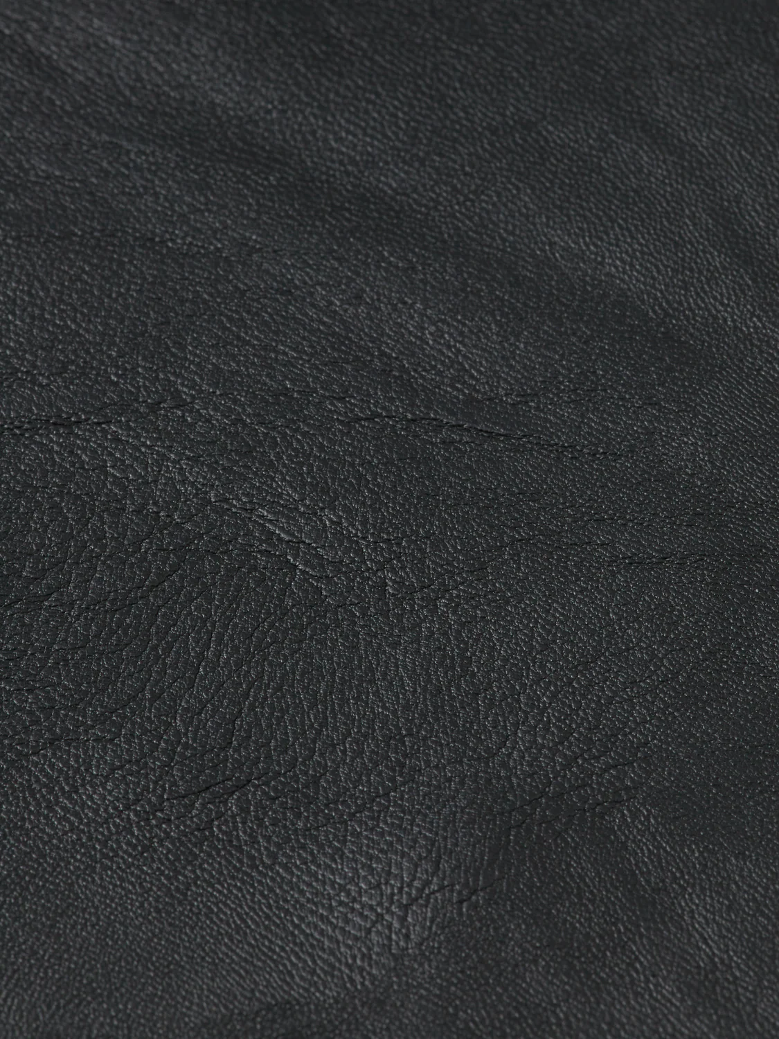 Faux leather a-line sleeve shirt - Image 7