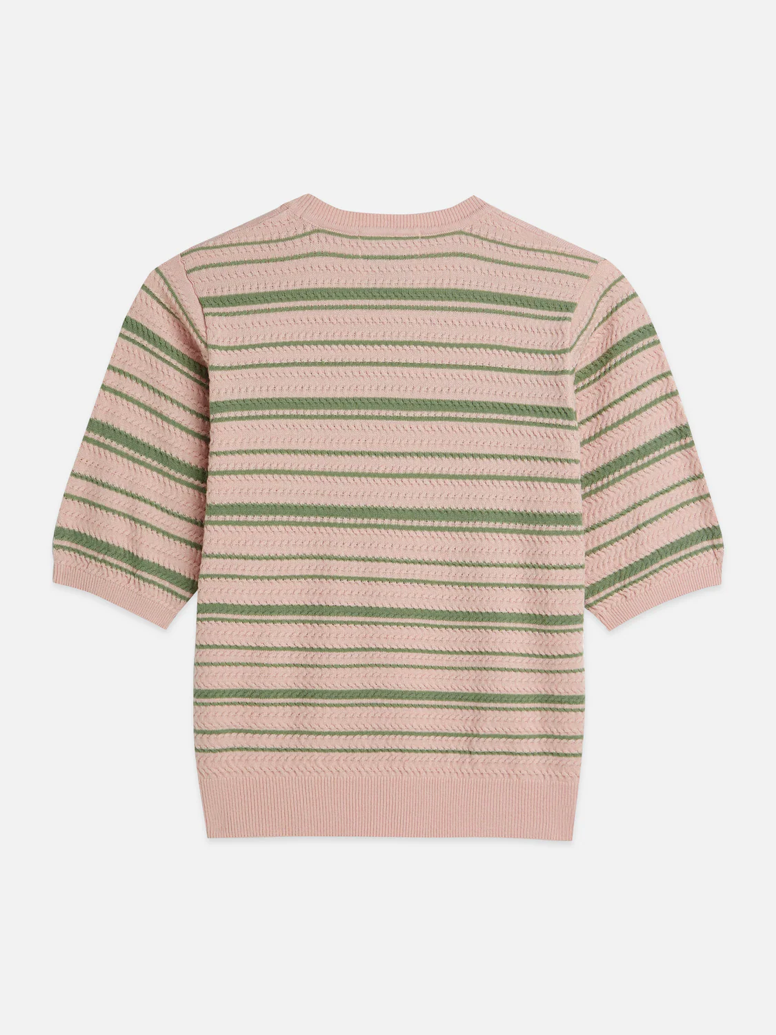 Textured stripe knitted top - Image 13