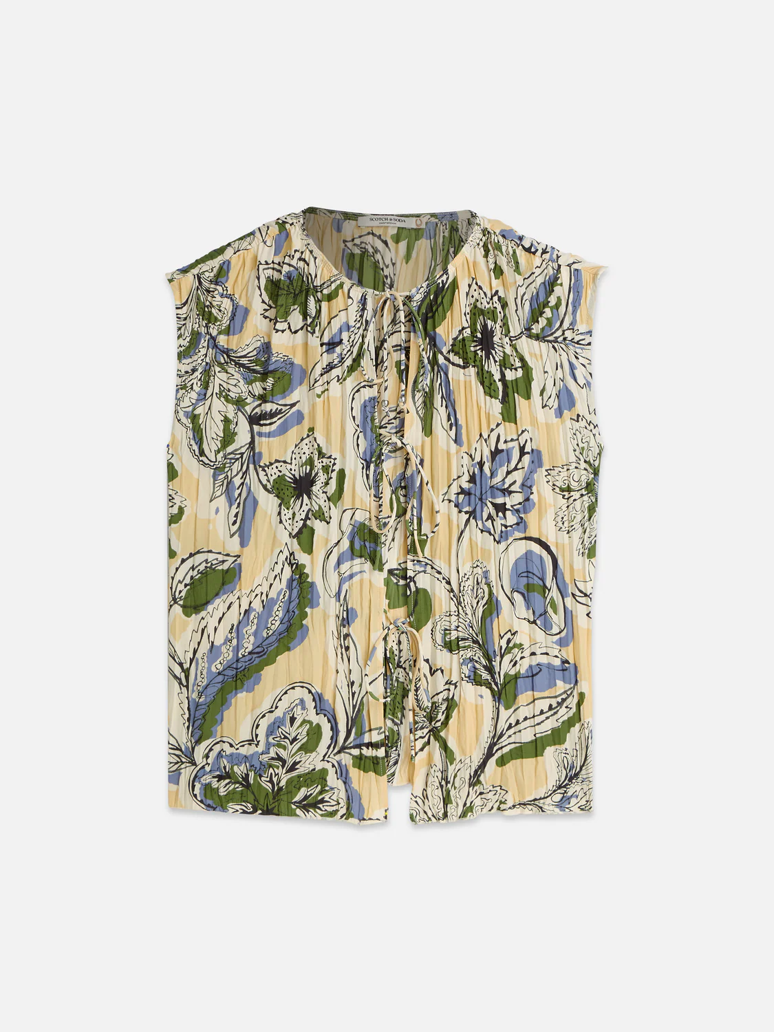 Printed pleat top - Image 5