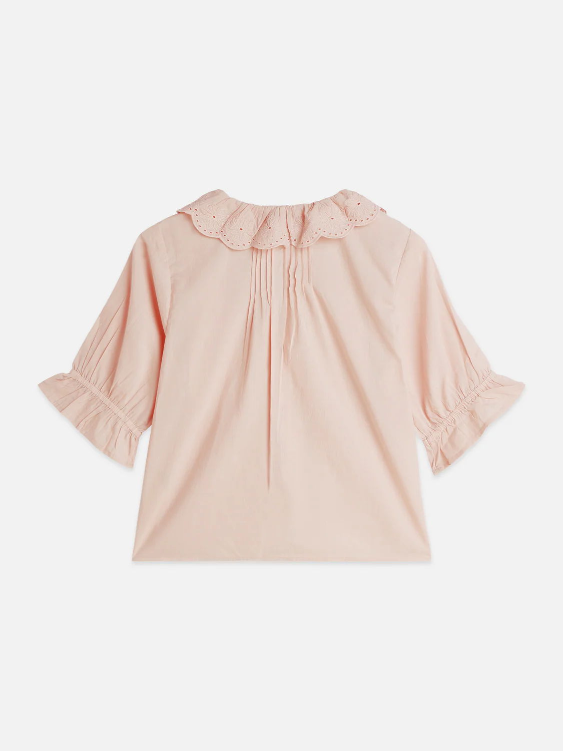 Short sleeve blouse with embroidered details - Image 13