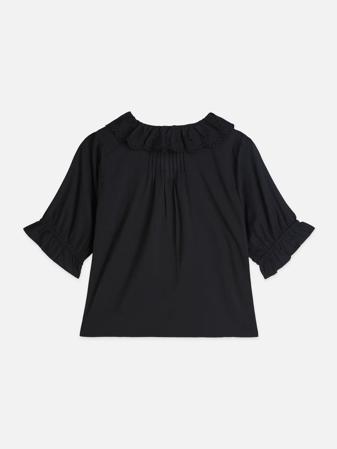 Short sleeve blouse with embroidered details - Image 6