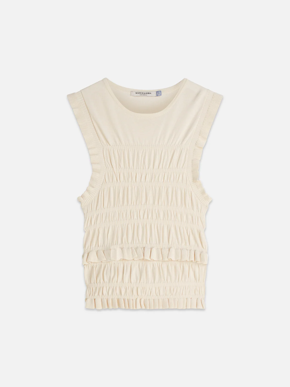 Smock stitch knitted tank - Image 5