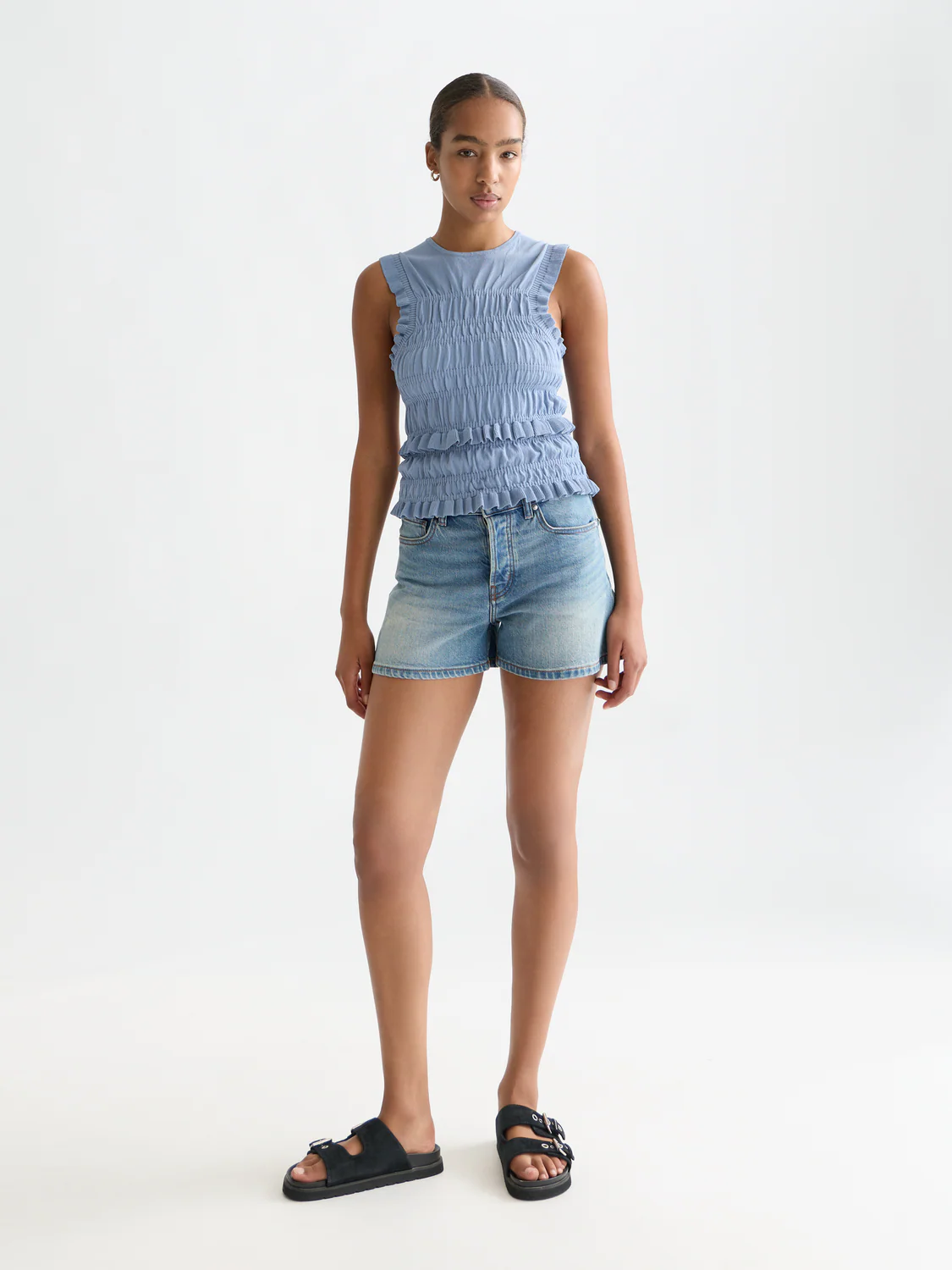 Smock stitch knitted tank - Image 9