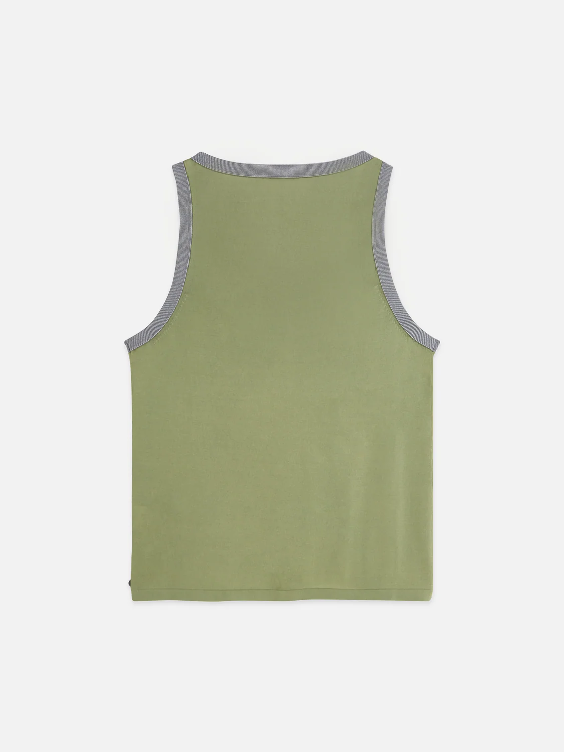 Stripe trim relaxed knitted vest - Image 5