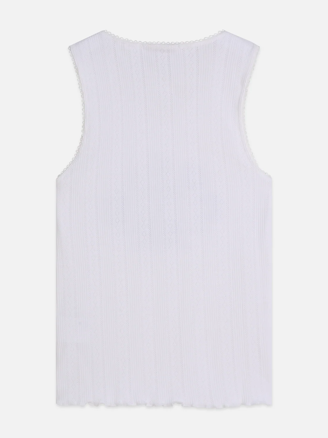 Pointelle jersey artwork tank - Image 6