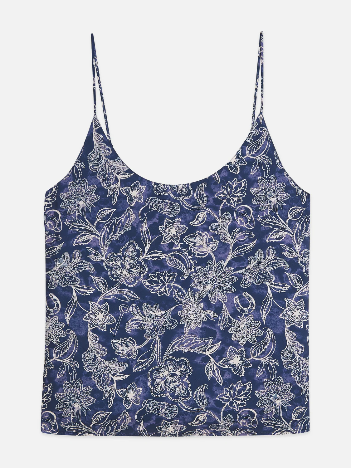 Printed jersey back tank top - Image 5