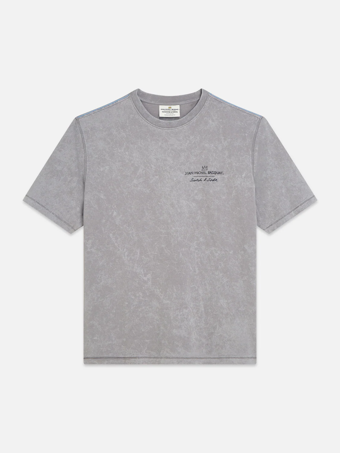 Scotch & Soda x Basquiat Graphic Loose-Fit T-Shirt - Image 5