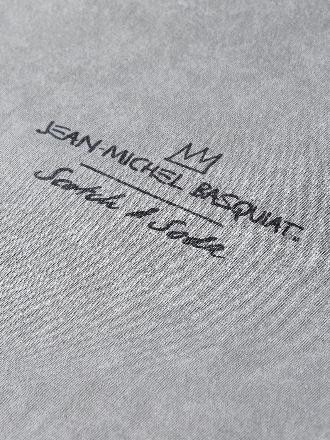 Scotch & Soda x Basquiat Graphic Loose-Fit T-Shirt - Image 7