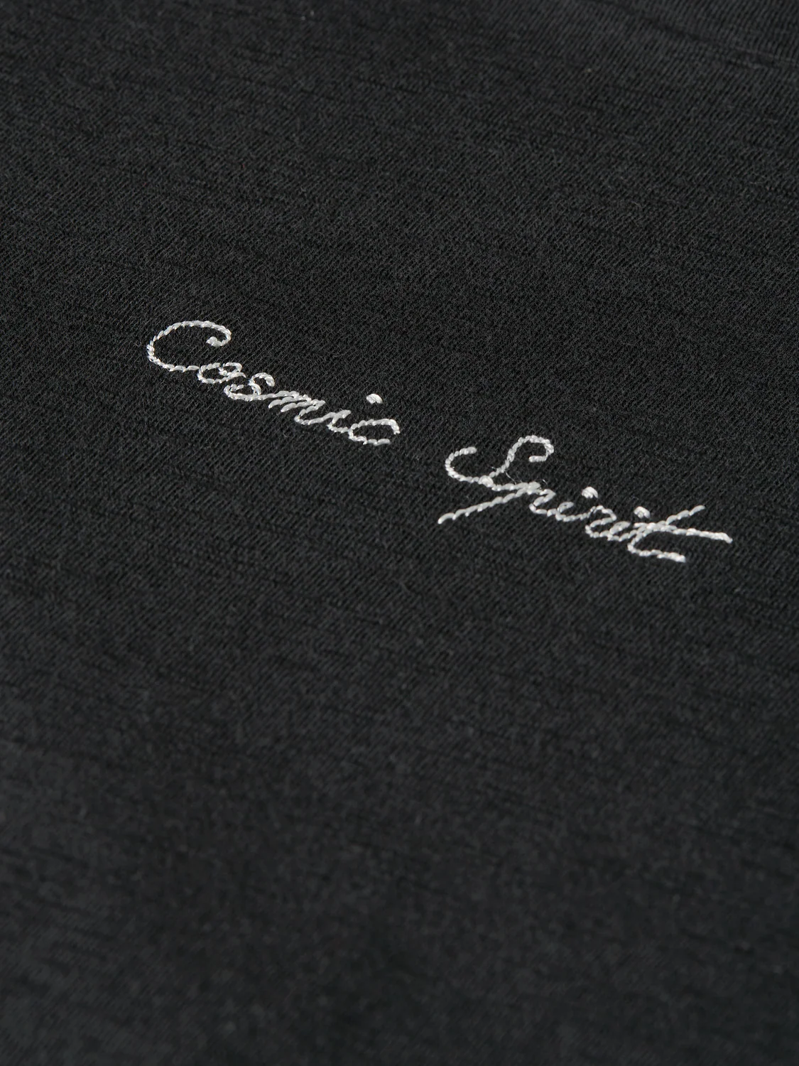 Embroidered slub T-shirt - Image 14