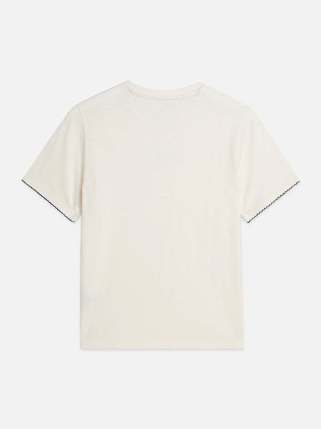 Embroidered slub T-shirt - Image 20