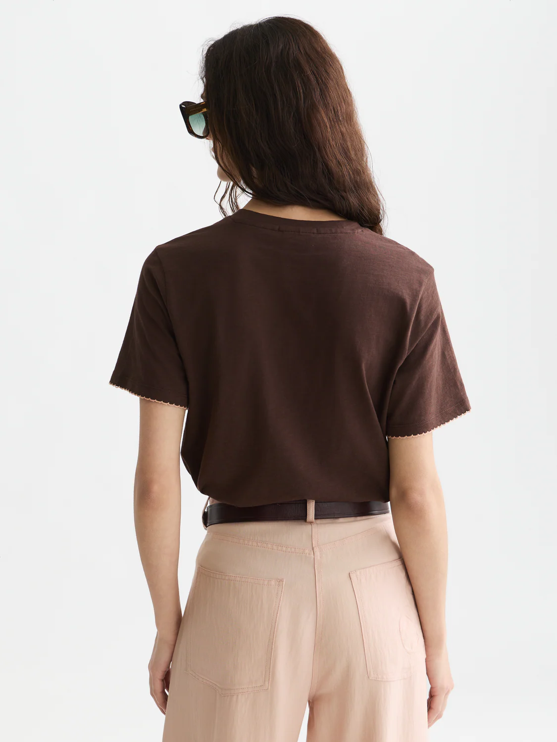 Embroidered slub T-shirt - Image 25
