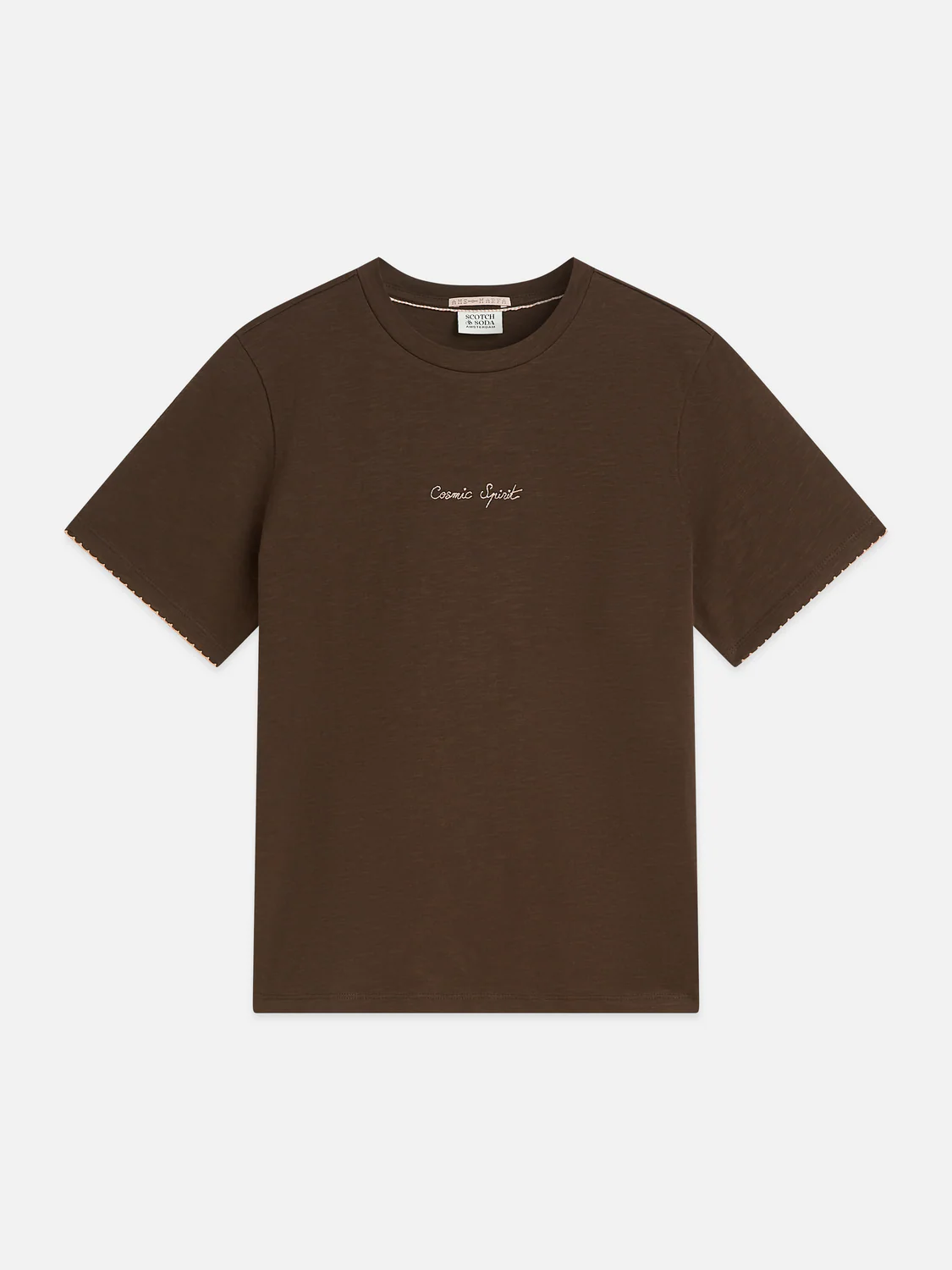 Embroidered slub T-shirt - Image 26