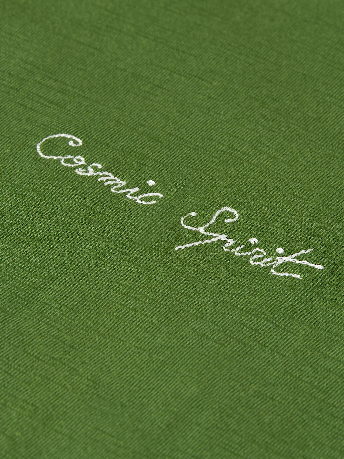Embroidered slub T-shirt - Image 6