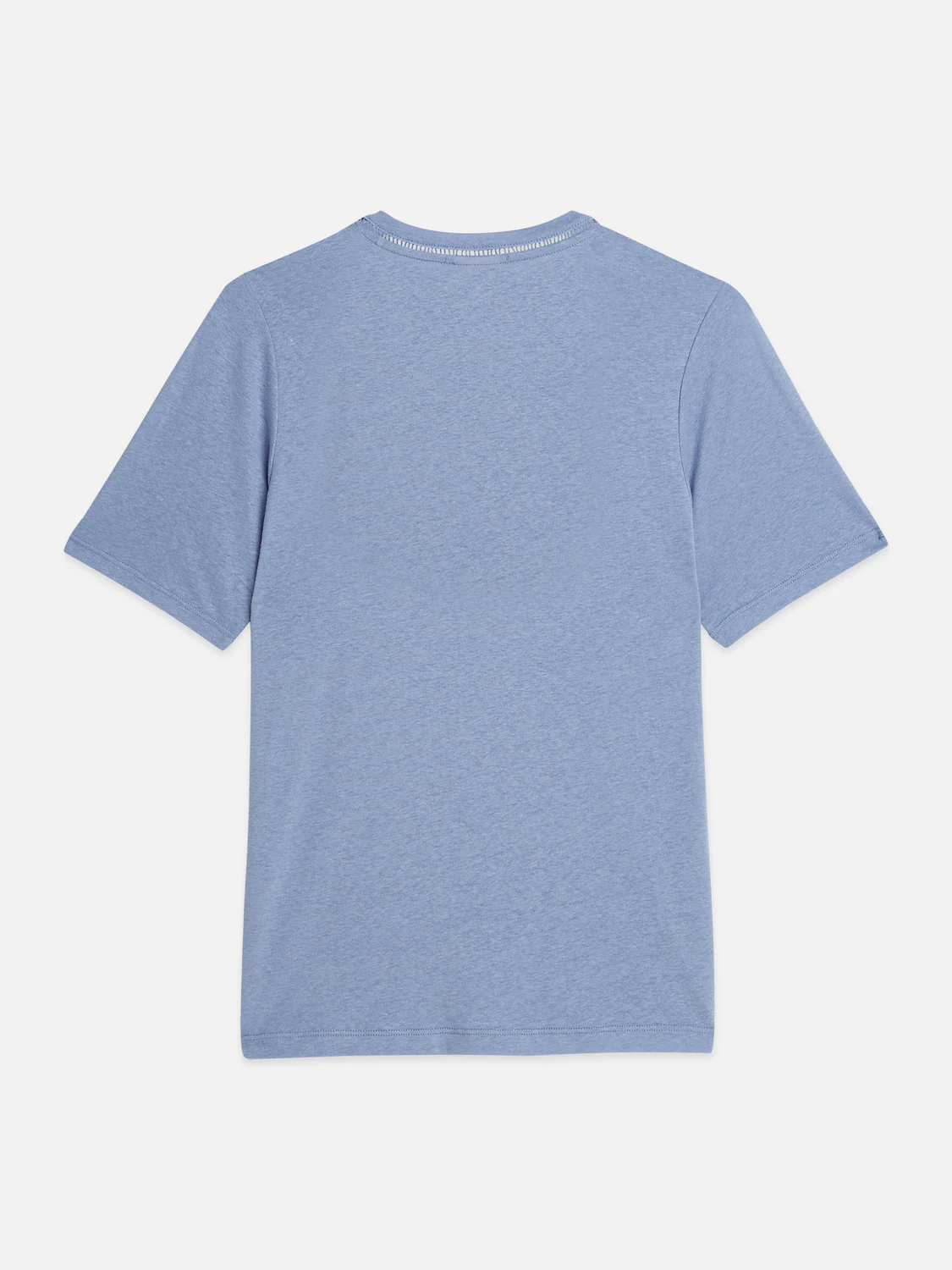 Linen V-neck T-shirt - Image 6