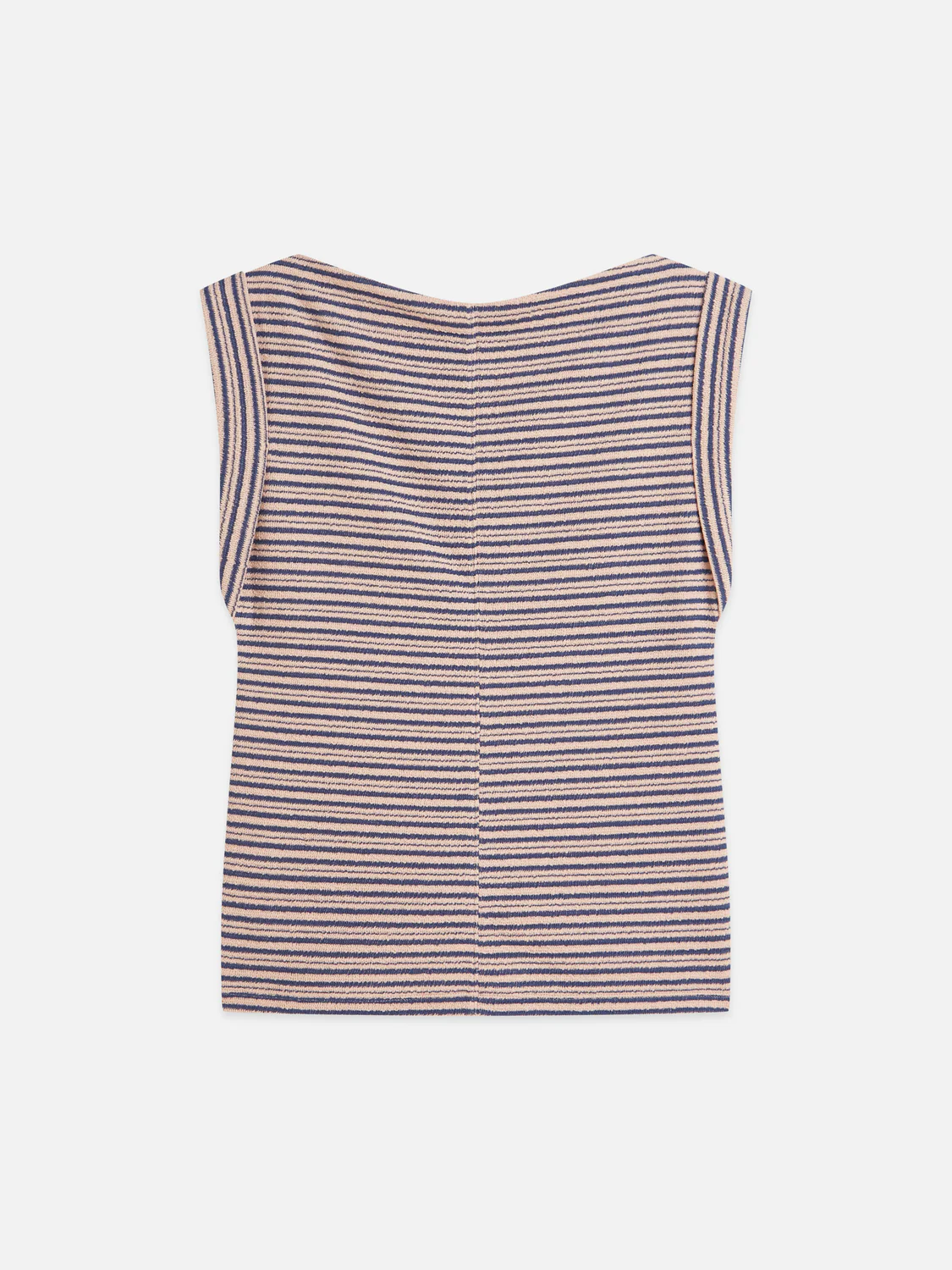 Striped Rolled Sleeve T-shirt - Image 6