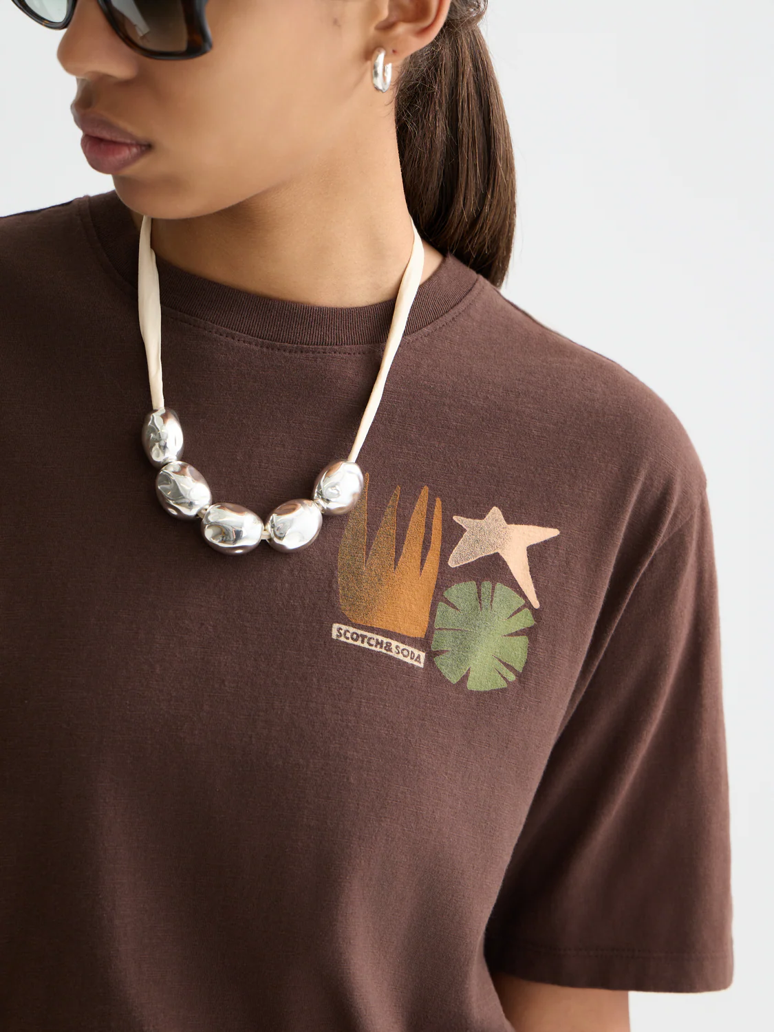 Artwork loose T-shirt - Image 3