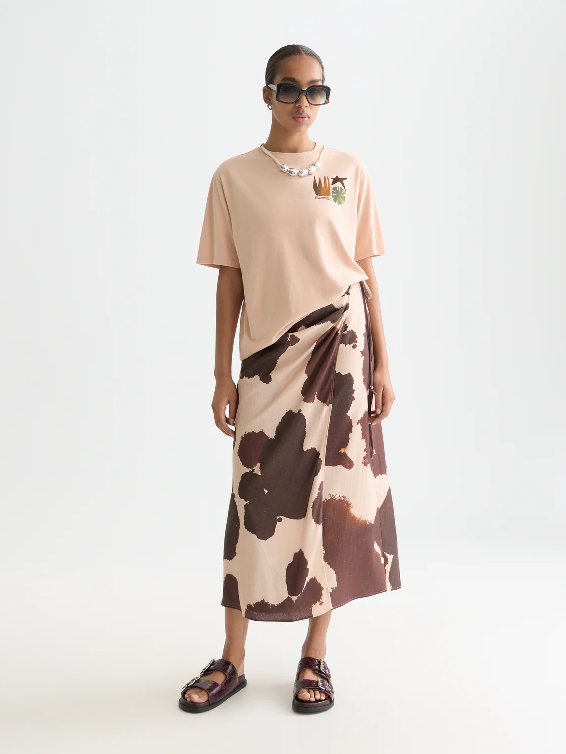 Artwork loose T-shirt - Image 9