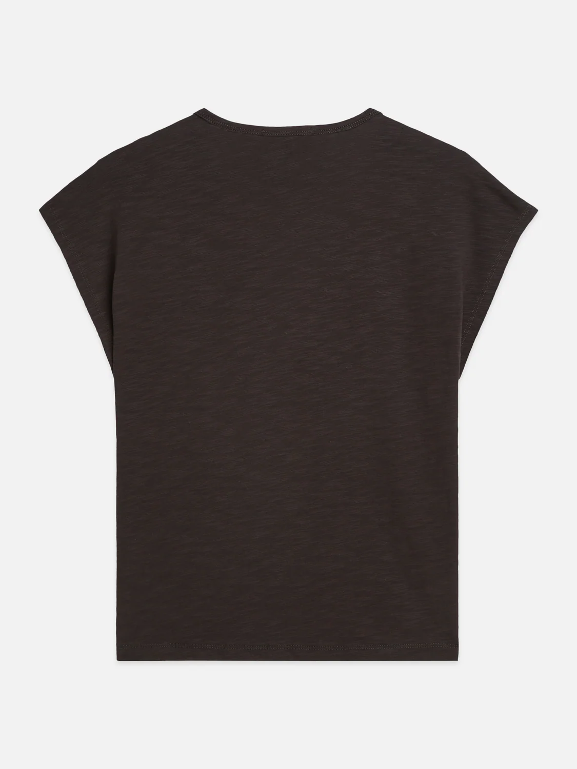Embroidered V-neck T-shirt - Image 6