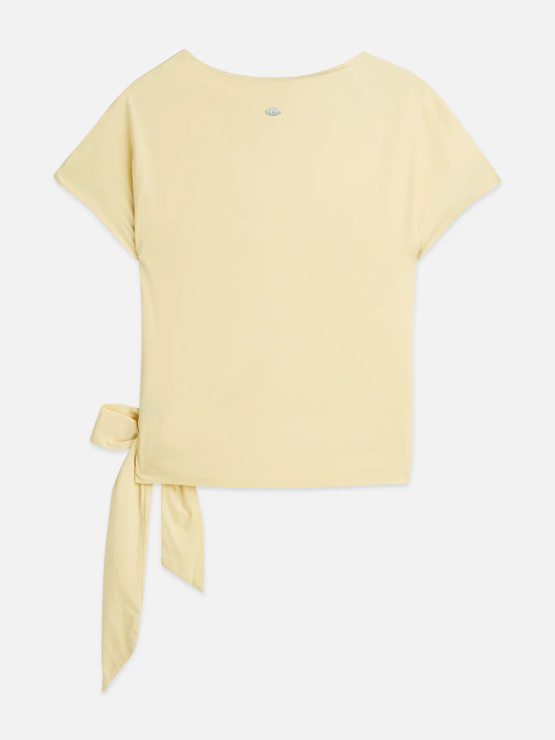 Knotted slash neck T-shirt - Image 13