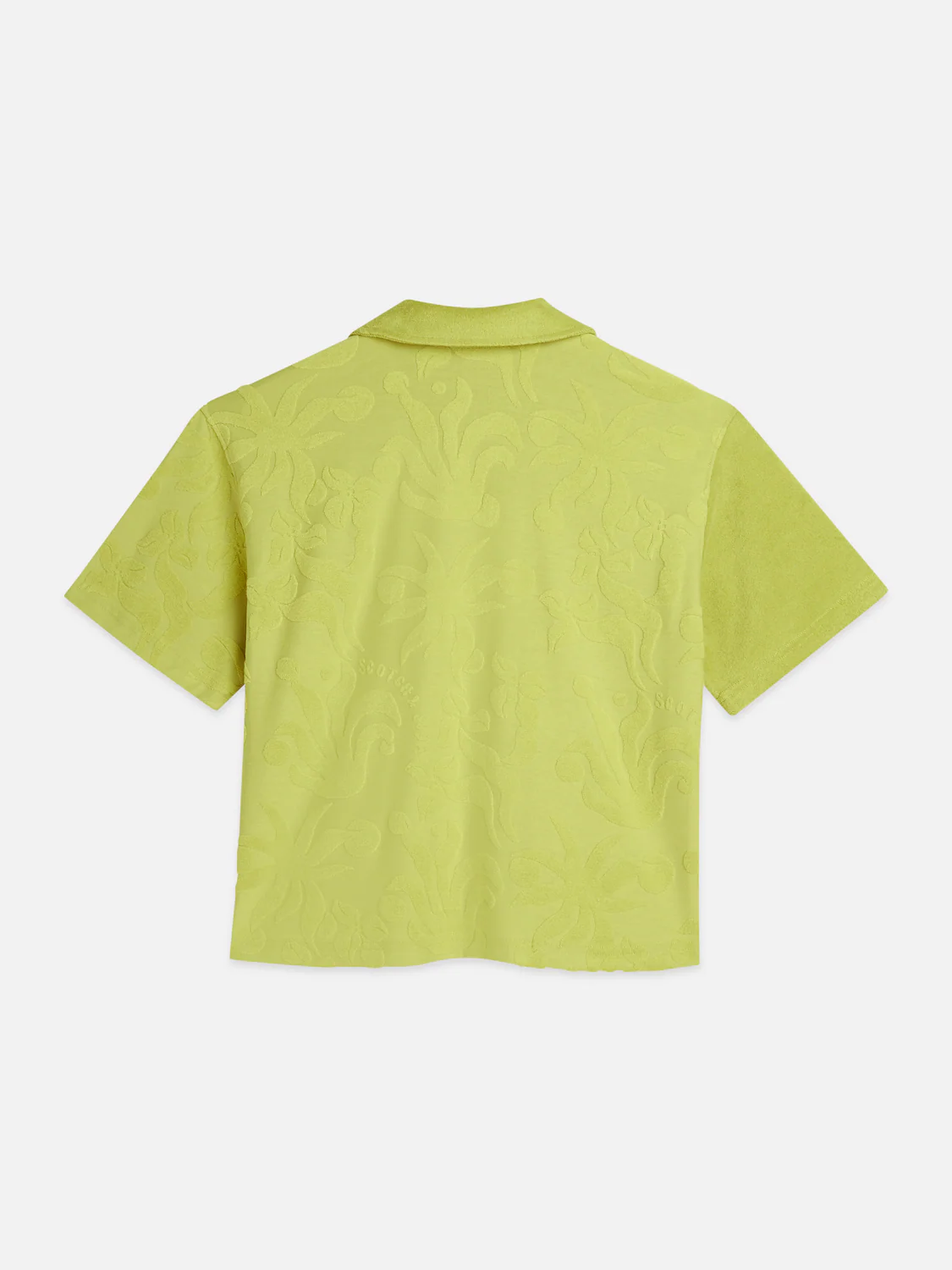 Towelling short sleeve shirt - Image 13