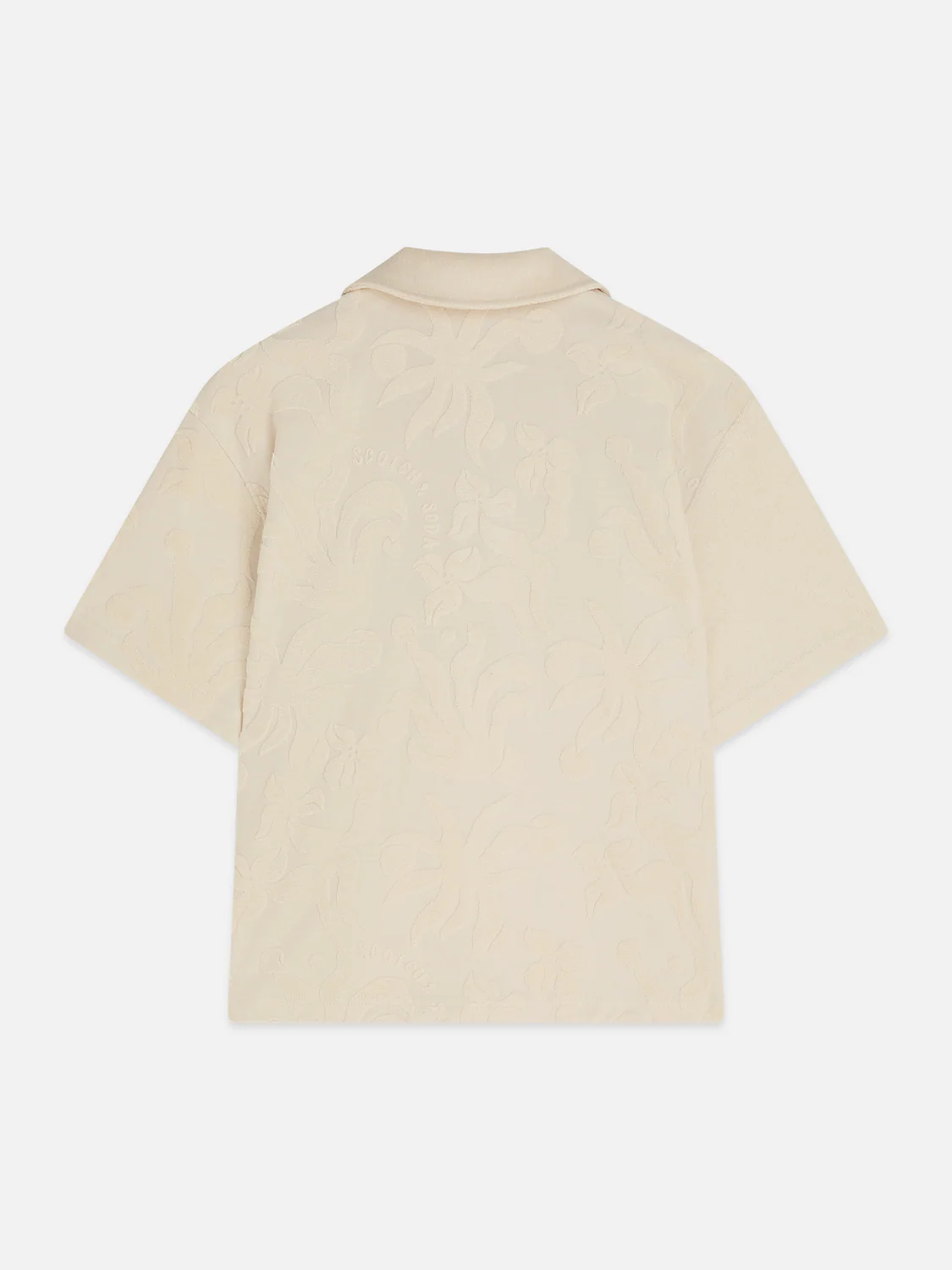 Towelling short sleeve shirt - Image 6
