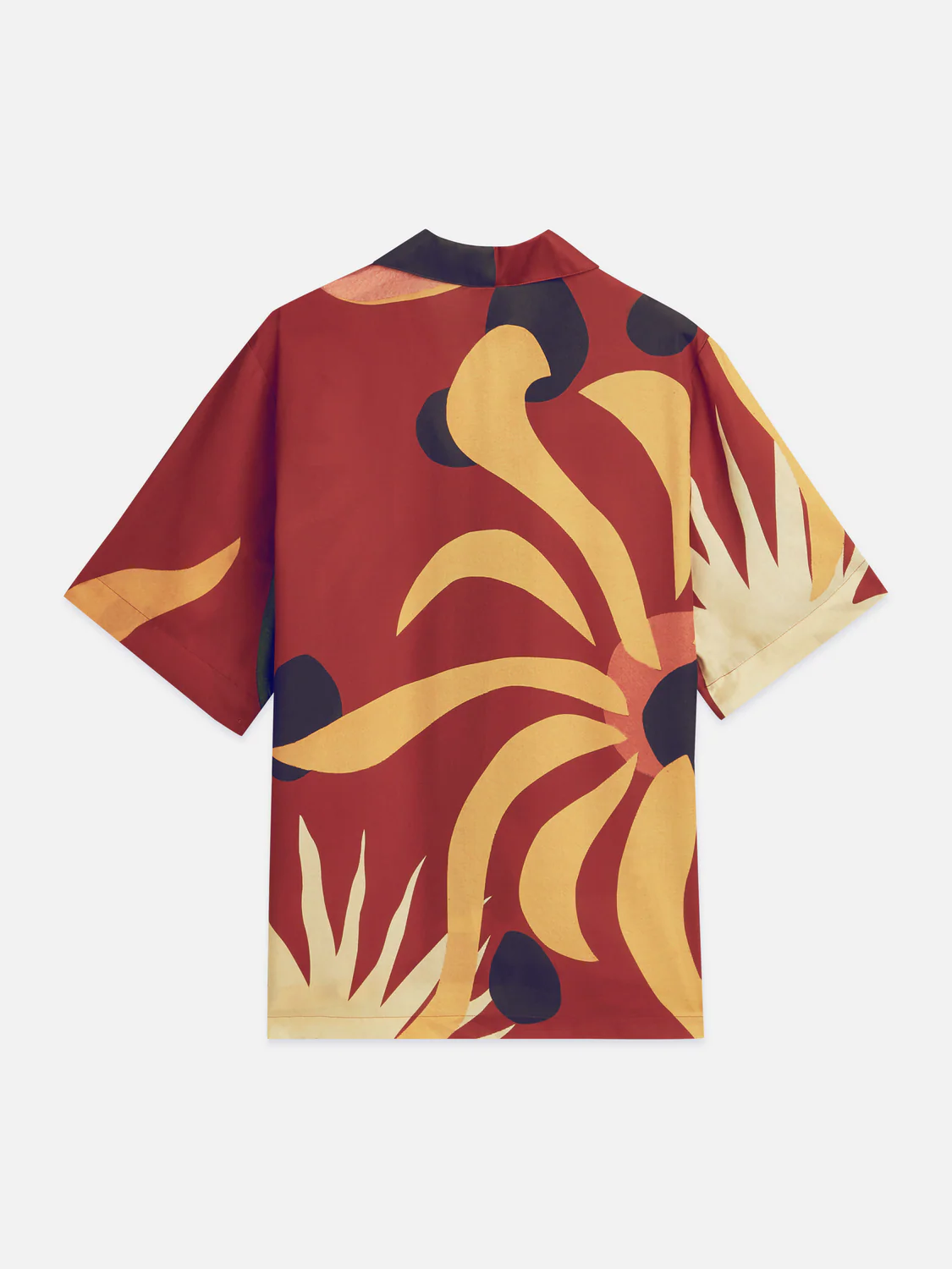 Printed short sleeve relaxed shirt - Image 6