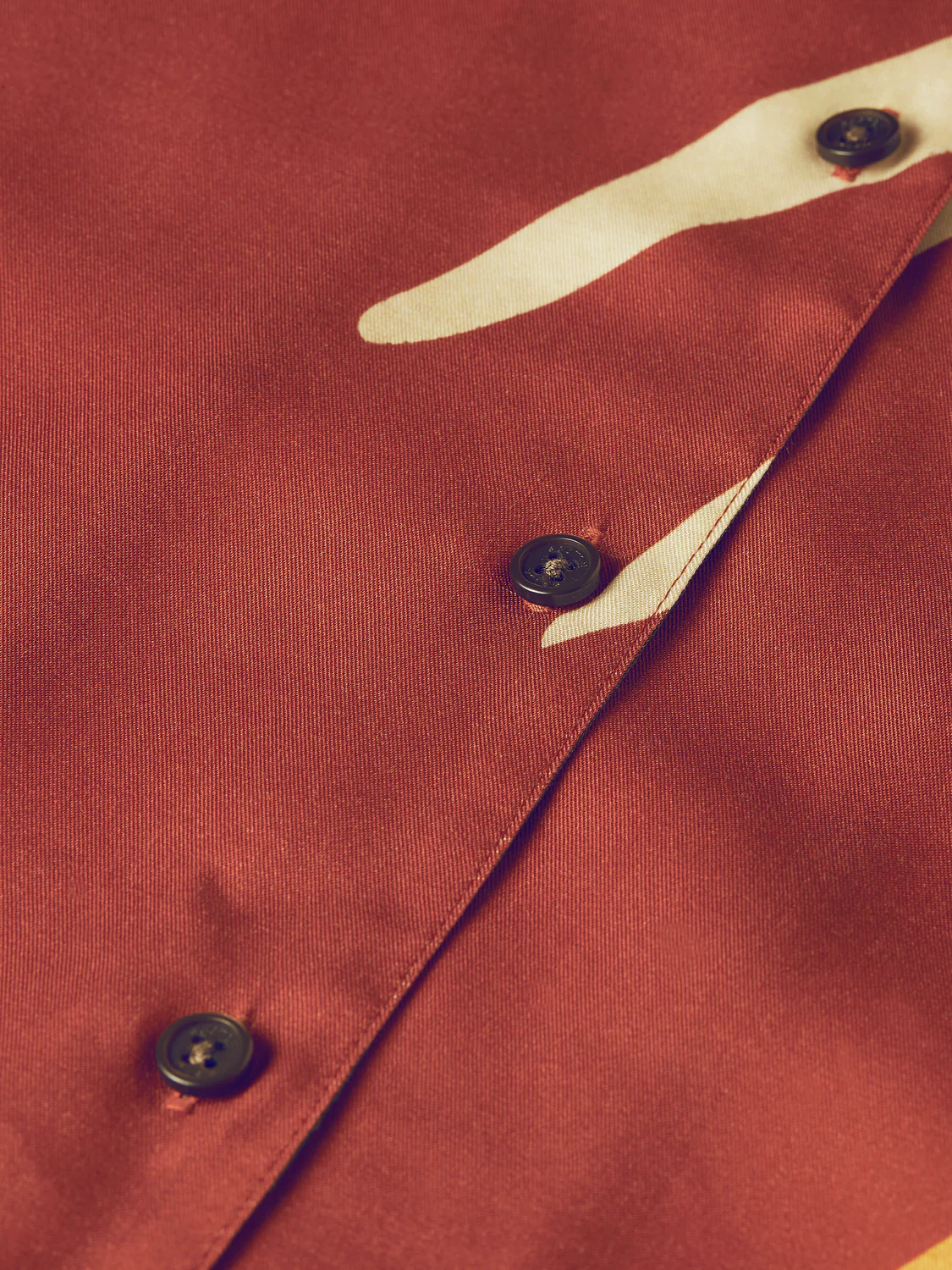 Printed short sleeve relaxed shirt - Image 7