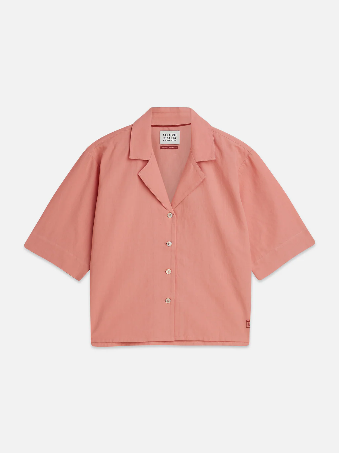 Cotton linen short sleeve shirt - Image 5