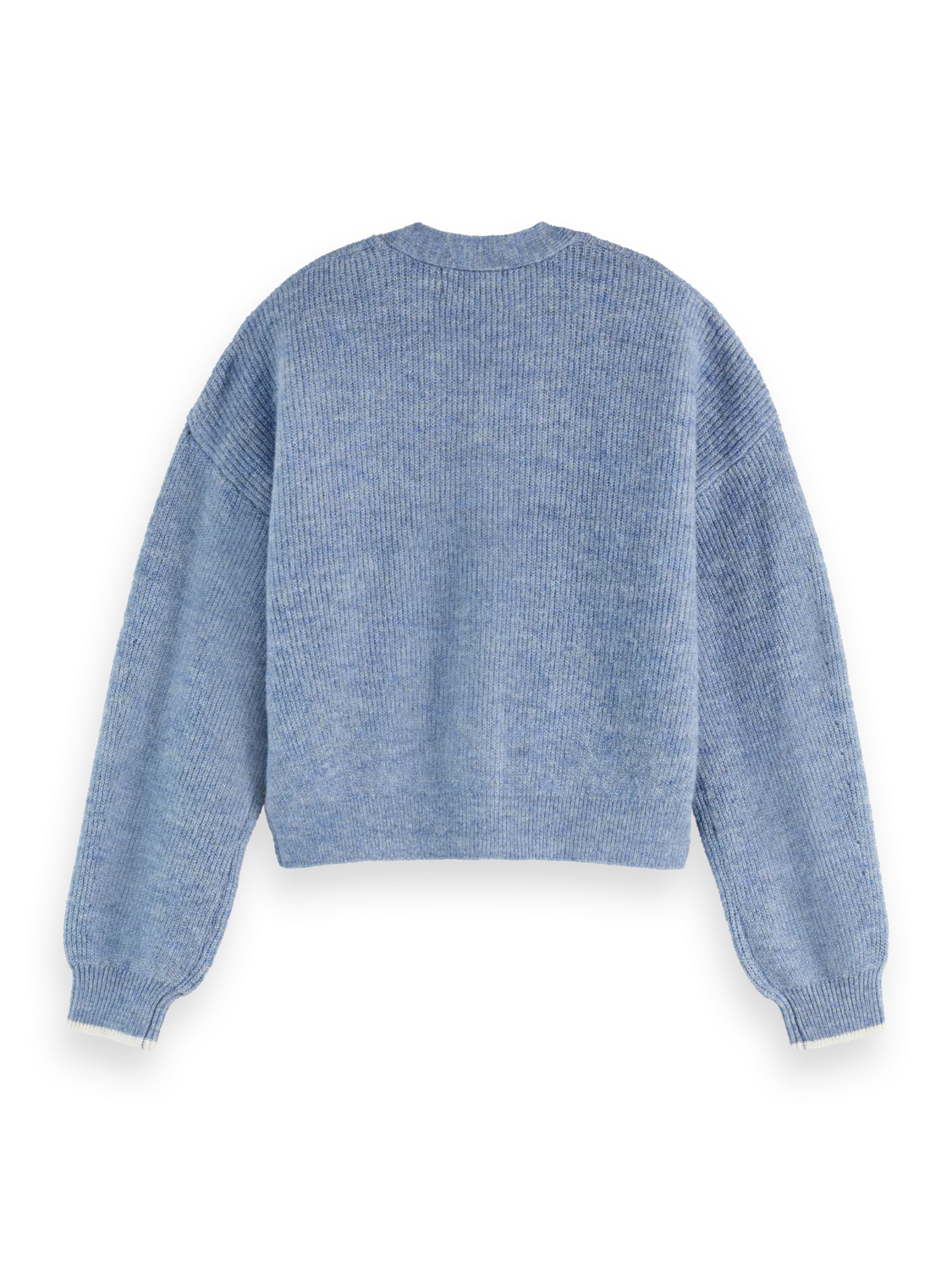 Fuzzy relaxed cardigan - Image 11