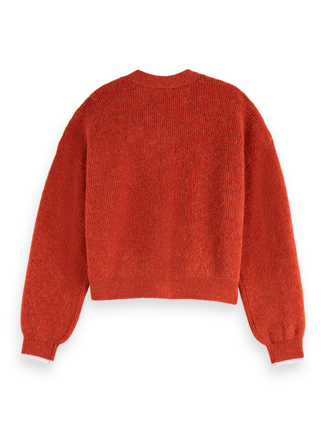 Fuzzy relaxed cardigan - Image 5