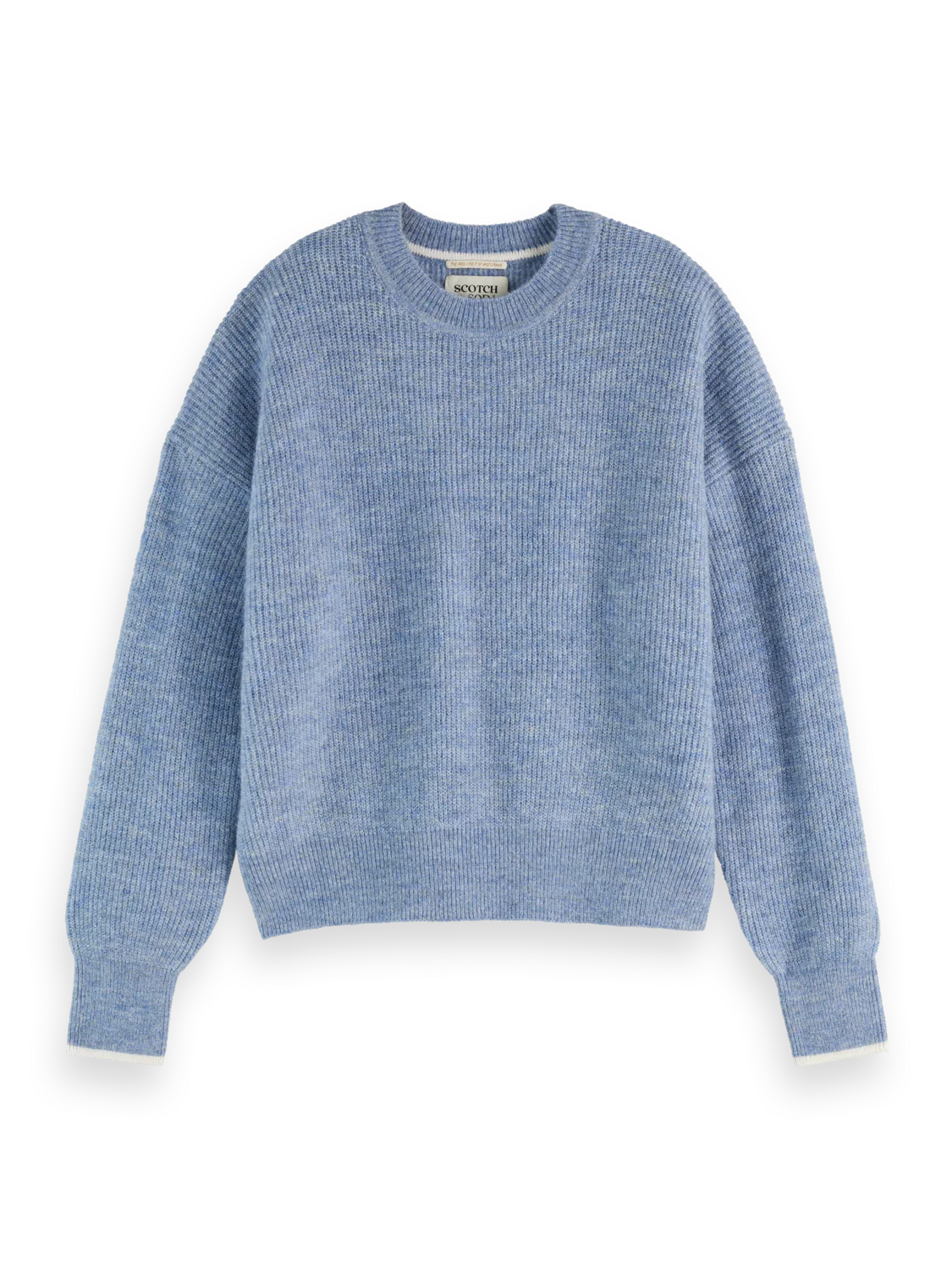Fuzzy crew neck pullover - Image 11