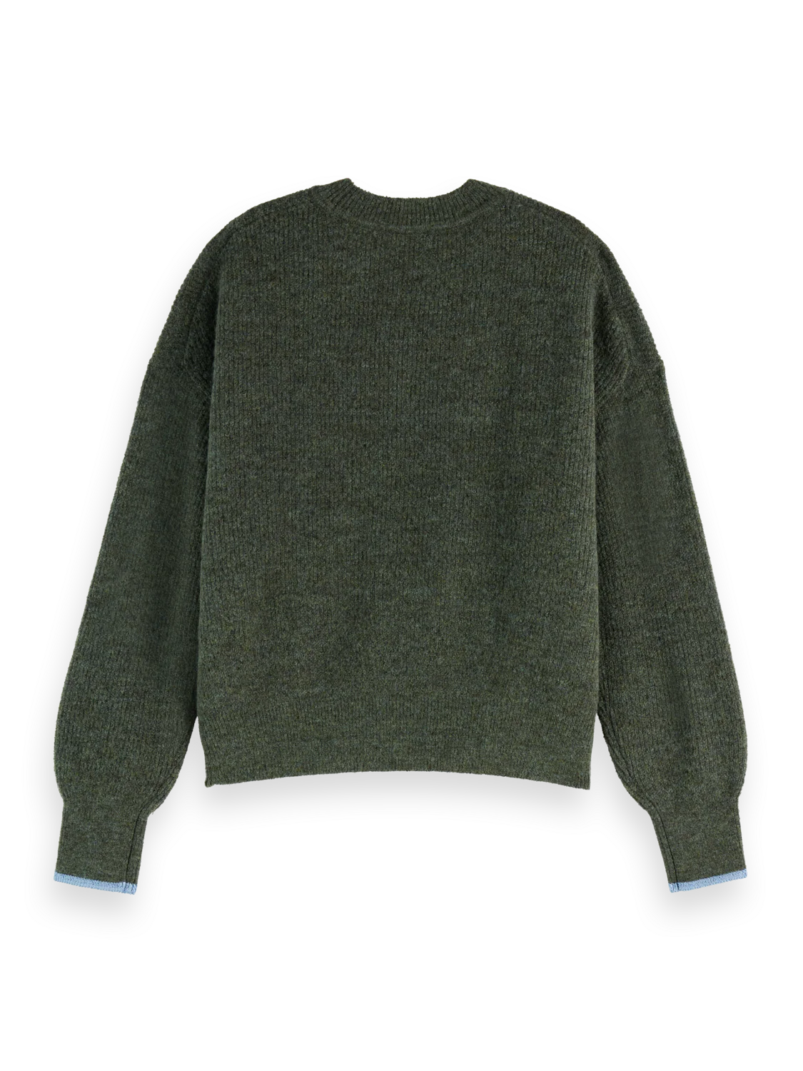 Fuzzy crew neck pullover - Image 6