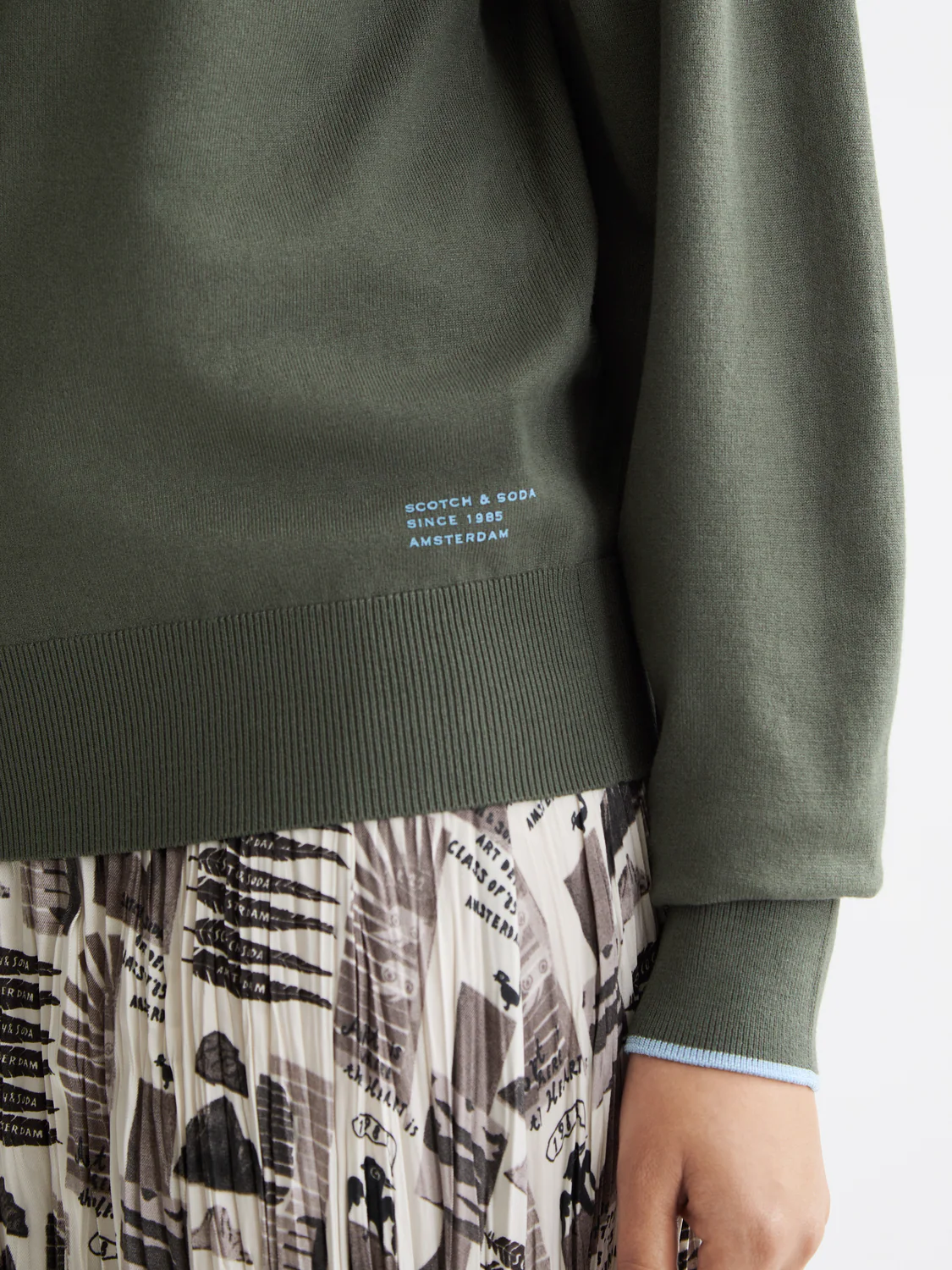 Relaxed roll neck pullover - Image 10