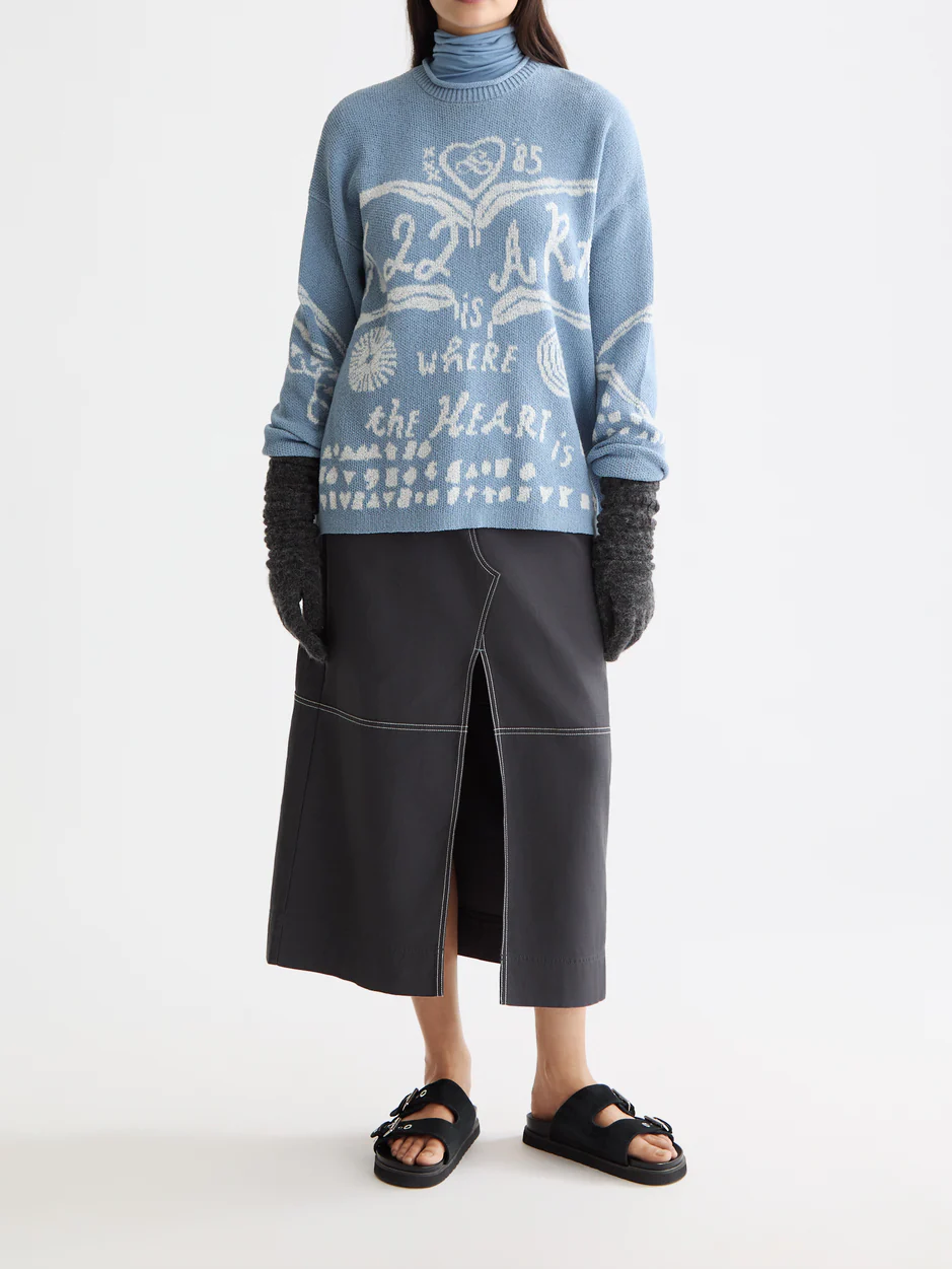 Jacquard pullover - Image 2