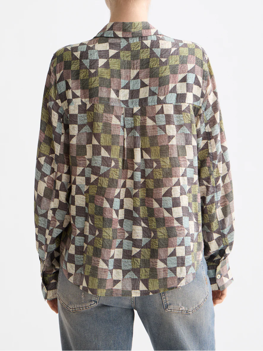 Printed relaxed shirt - Image 11
