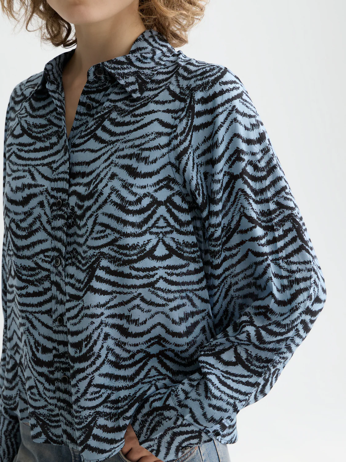 Printed relaxed shirt - Image 3