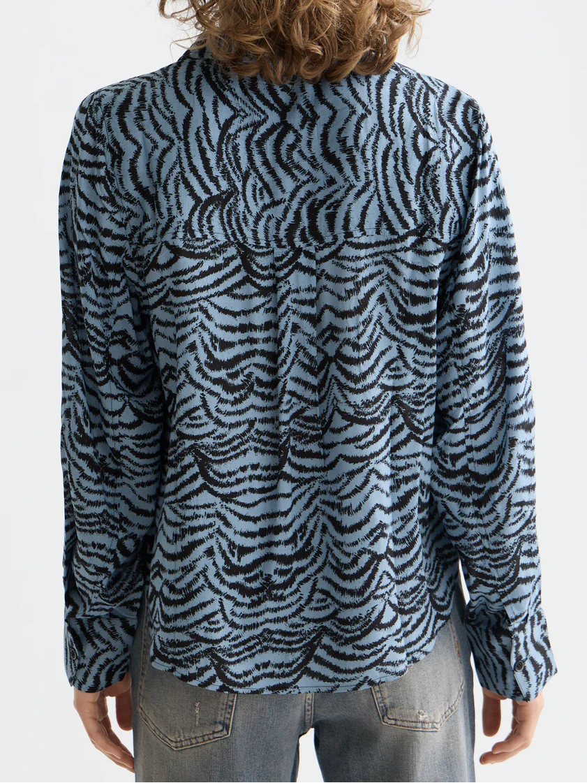 Printed relaxed shirt - Image 4
