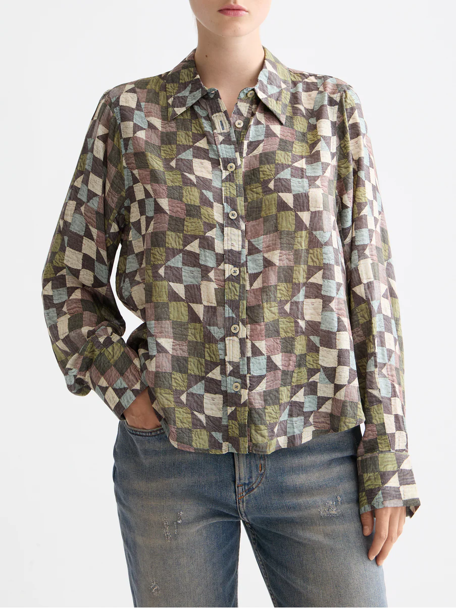 Printed relaxed shirt - Image 8