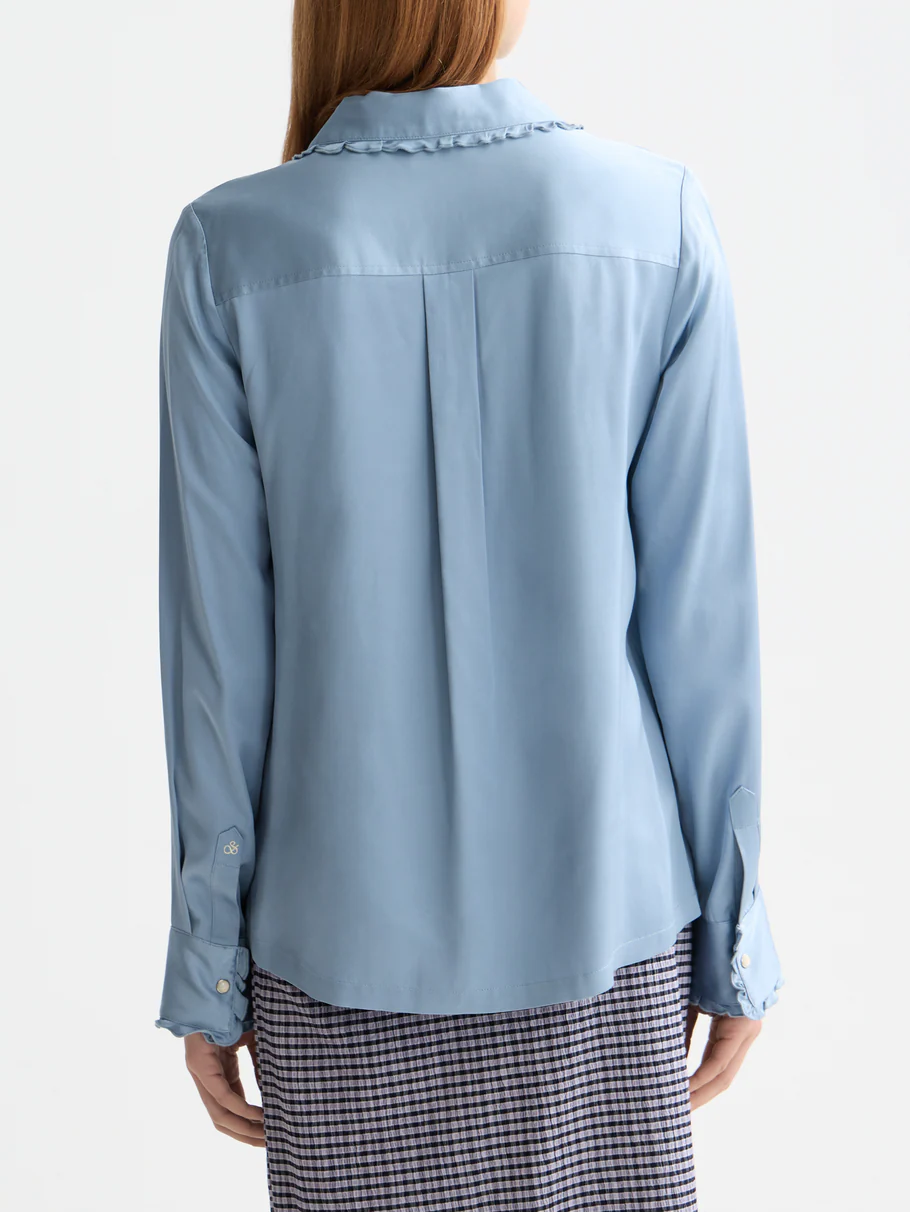 Ruffle collar shirt - Image 11