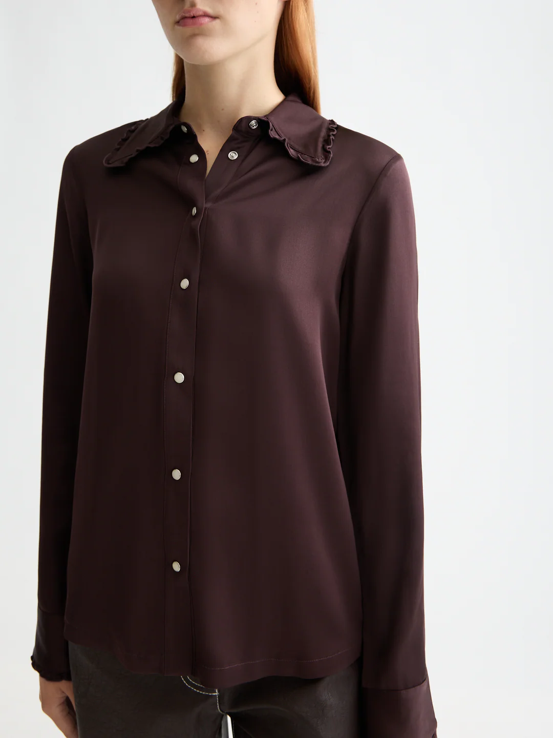 Ruffle collar shirt - Image 3