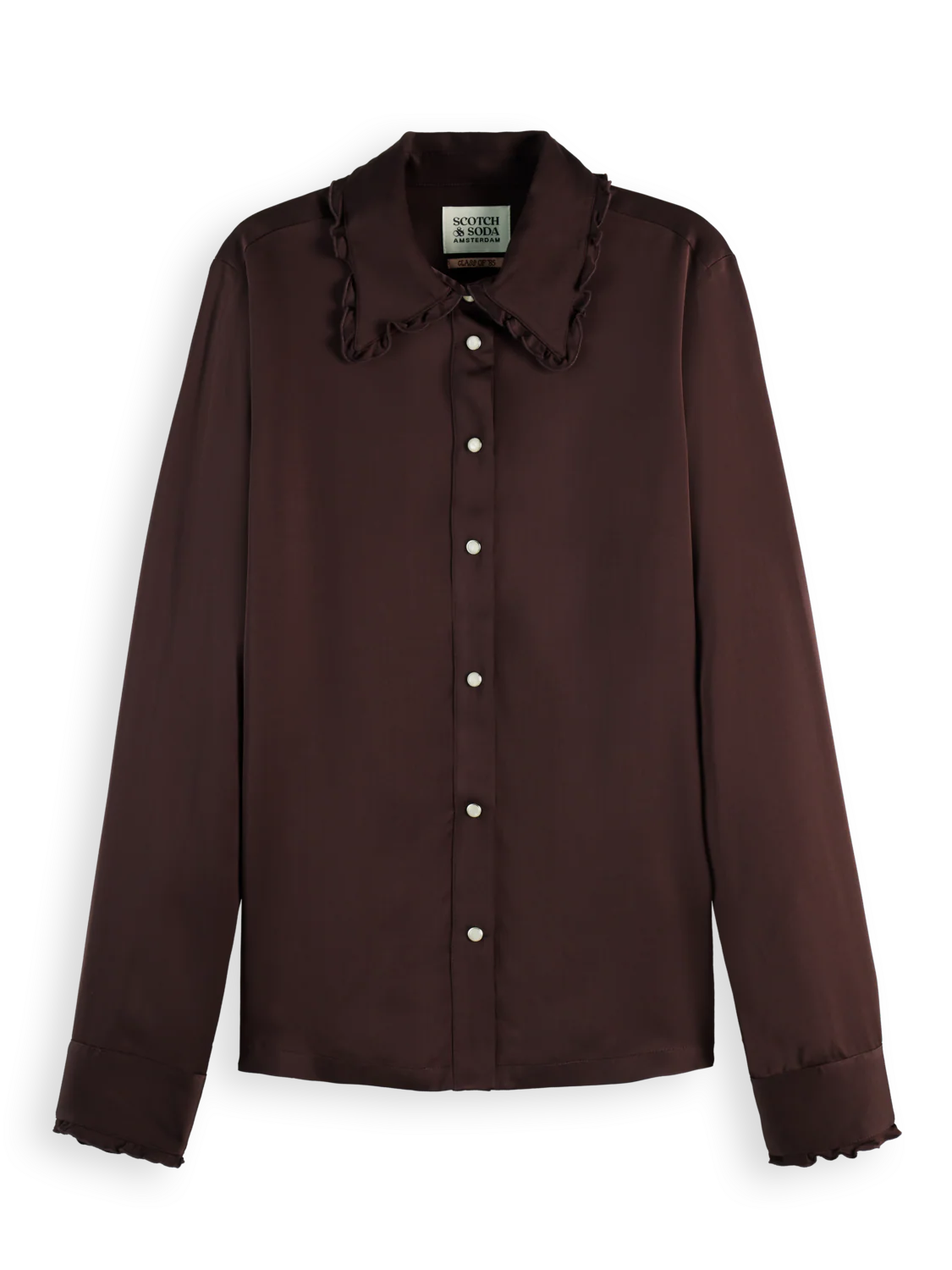 Ruffle collar shirt - Image 5