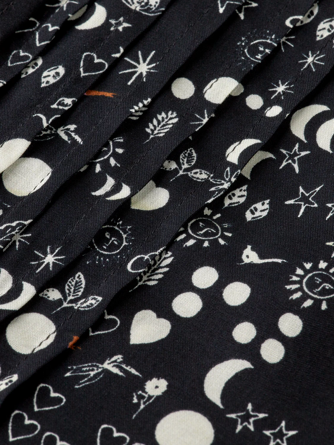 Printed pintuck shirt - Image 7