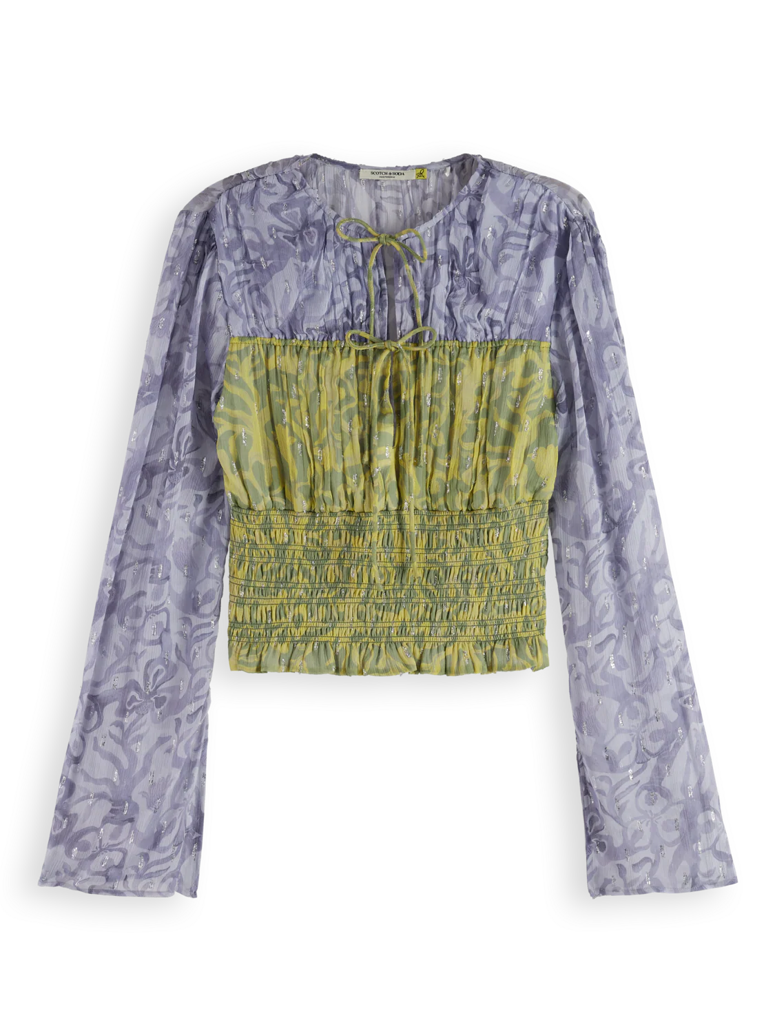 Smocked waist top - Image 12